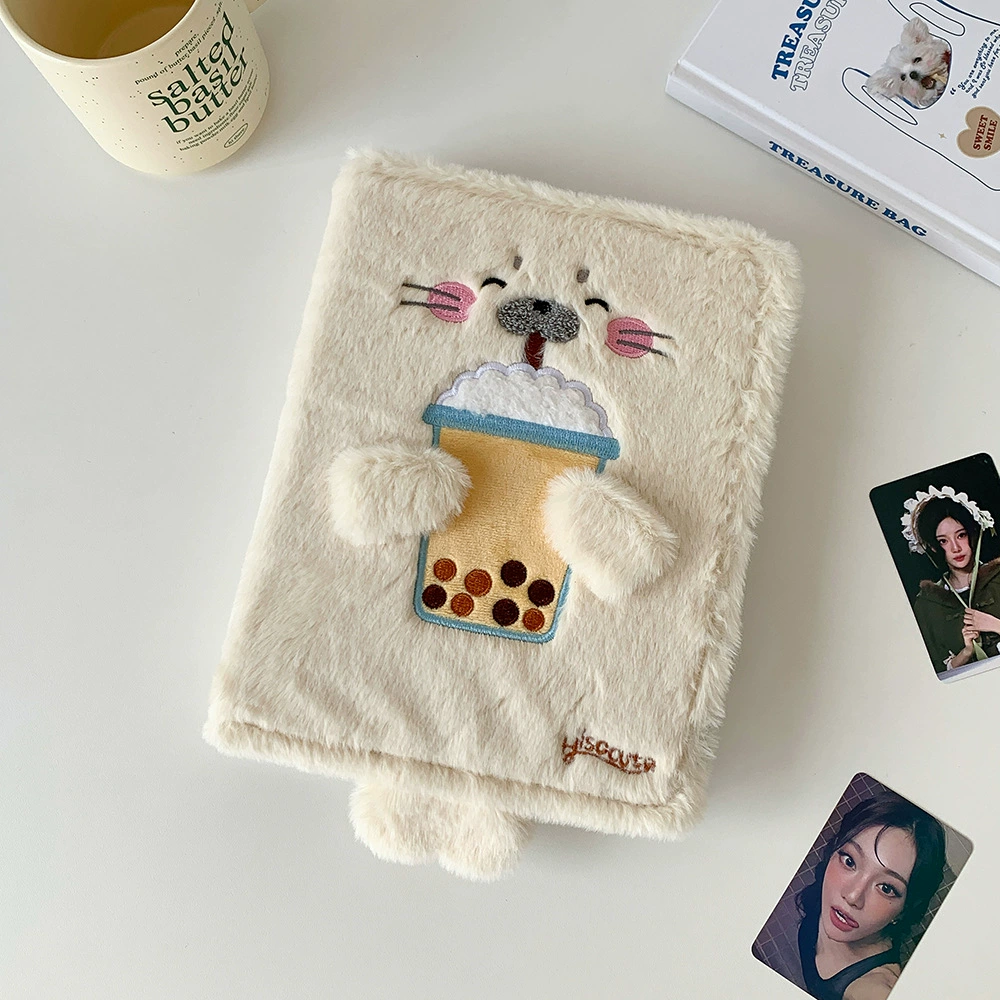 Polaroid, мультяшная плюшевая фотокнига, система хранения, карточная книга, вырываемый лист