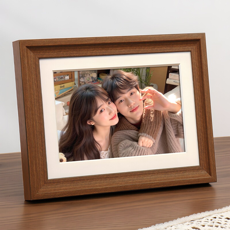 Custom Photo Frame Display Stand, Photo Printing, DIY Solid Wood Mounting, 678inch Empty Frames for Wall Hanging Photo Albums Custom Photo Frame Display Stand, Photo Printing, DIY Solid Wood Mounting, 678inch Empty Frames for Wall Hanging Photo Albums
