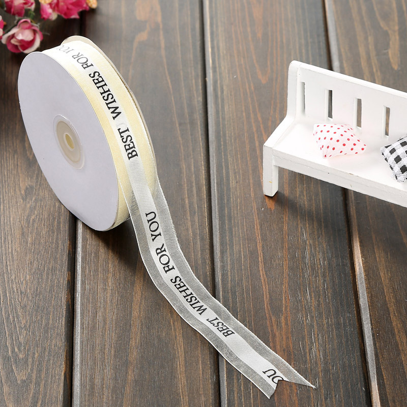 Envío gratuito cinta estilo coreano cinta de encaje impreso cinta pastel boda decoración regalo flor embalaje cinta