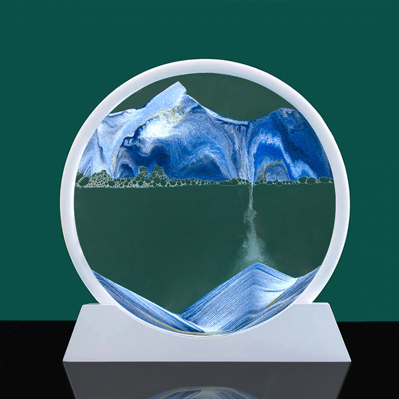 Cuadro de Arena Movediza, Decoración Creativa Antiestrés, para Sala o Bar