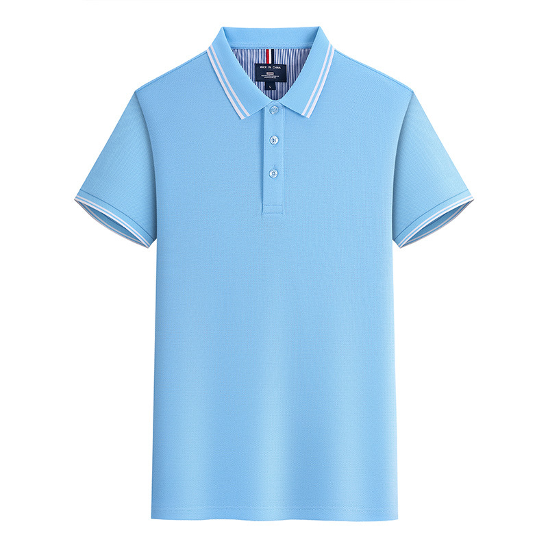 Caballo algodón suave brillante transpirable solapa manga corta Equipo Cultura publicidad camisa Camiseta polo ropa de trabajo personalizada