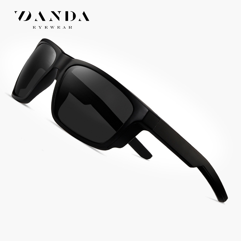 Nuevas gafas de sol polarizadas S16108 protector solar para exteriores Gafas de sol para hombres de conducción Gafas de sol de marco cuadrado de tiro callejero de moda