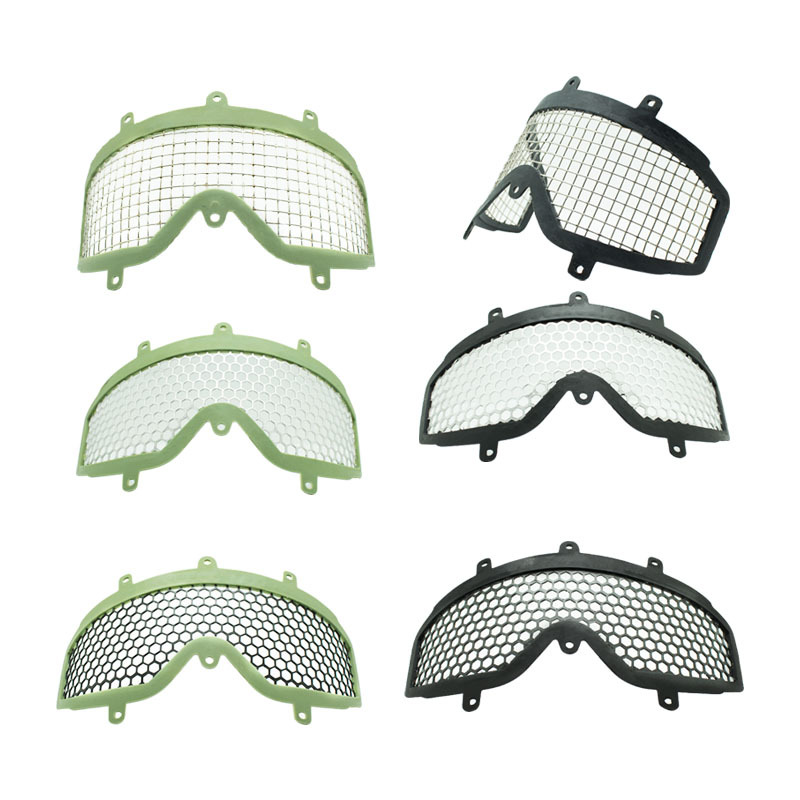 SCCTT铁网镜片长期供应漆弹防护面罩paintball替换镜片亚马逊跨境