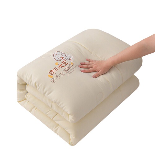 A-type soybeans are kept warm by four seasons in student dormitory soybean blankets, with spring and autumn being covered by double-layer cotton quilt cores from manufacturers.