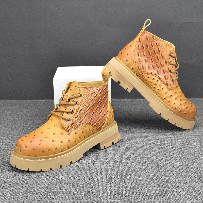 Осенне-зимняя новая модная универсальная дышащая обувь в Корейском стиле в британском стиле, мужские ботинки, короткие ботинки, ботинки челси Martins