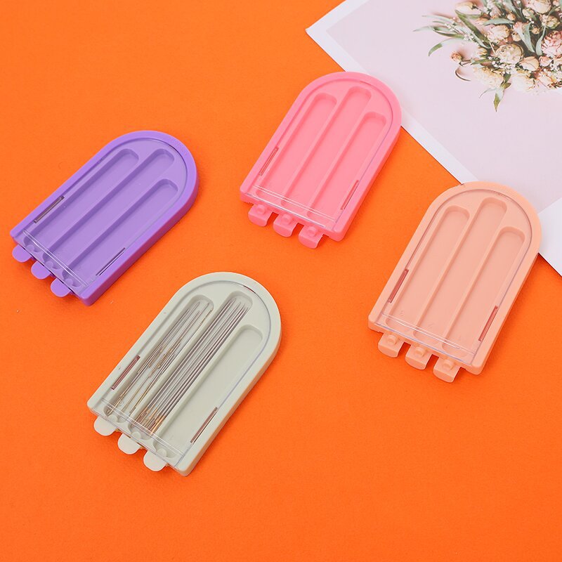 新款手缝针收纳瓶塑料针筒针瓶diy工具塑料储针器针类存放器收纳