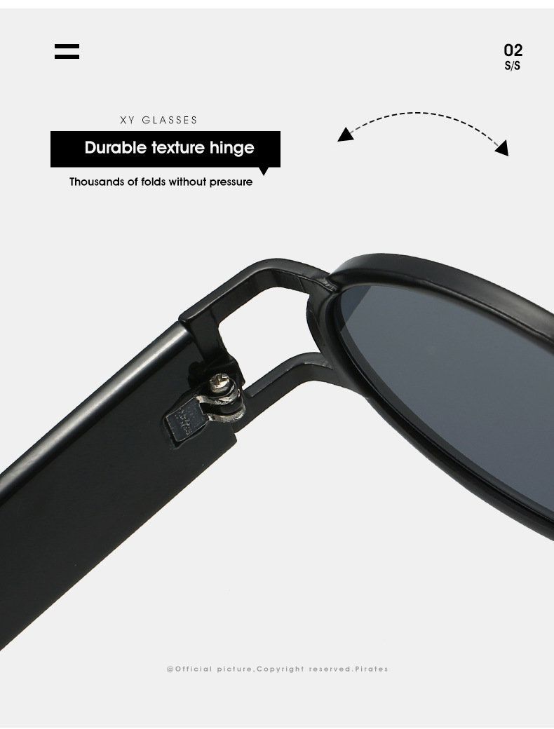50g Weight Full Frame Glasses Structure Sunglasses Classification PC, UV400 Protection Lens Material Oval Frame Glasses Style Travel, Daily Occasion Geometric Pattern Unisex Gender Hip-Hop, Streetwear Style Grey, Gold Color Hip-Hop Streetwear Geometric PC UV400 Protection Oval Frame Full Frame Women's Sunglasses 10