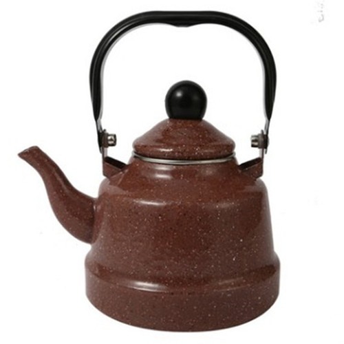 Enamel ancient bell pot mash enamel export Southeast Asia cold water kettle Kung Fu tea gas induction cooker gas available