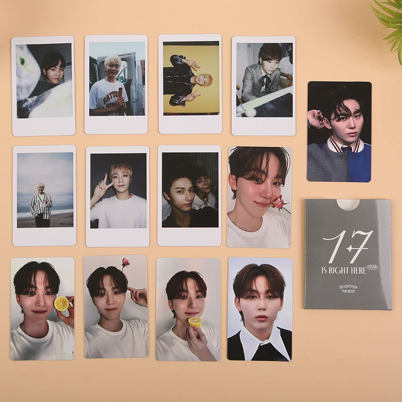 Корейская группа 17 SEVENTEEN новая специальная маленькая карта