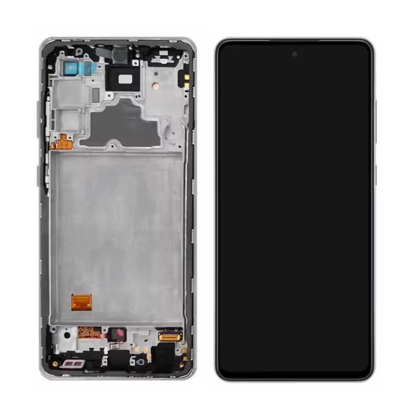 Aplicable a Galaxy Samsung A72 / A725 conjunto de pantalla LCD de teléfono móvil con marco de alta calidad A72 pantalla 4G