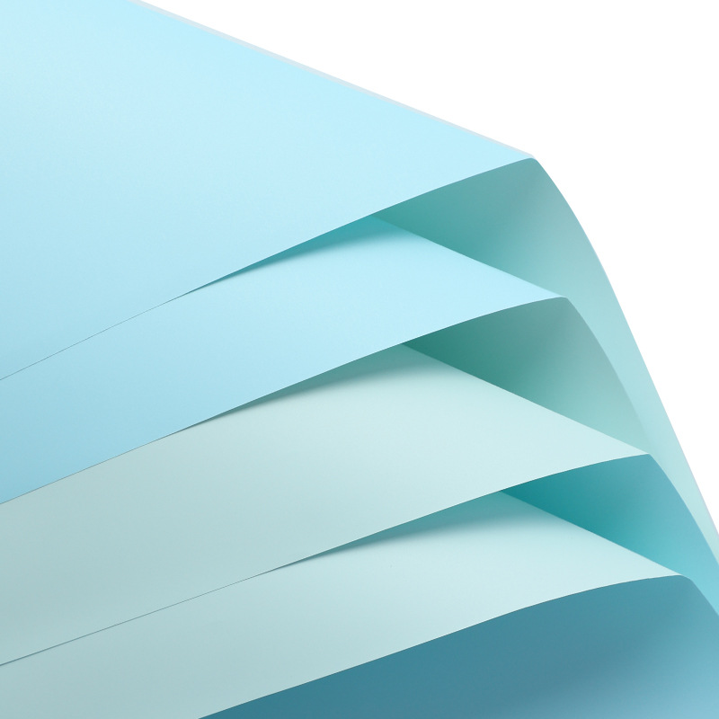 Siete colores cordier de dos colores papel de color sólido papel de oro de papel de oro lipa ramo de flores impermeable papel de envoltura de flores materiales de flores papel de embalaje de flores