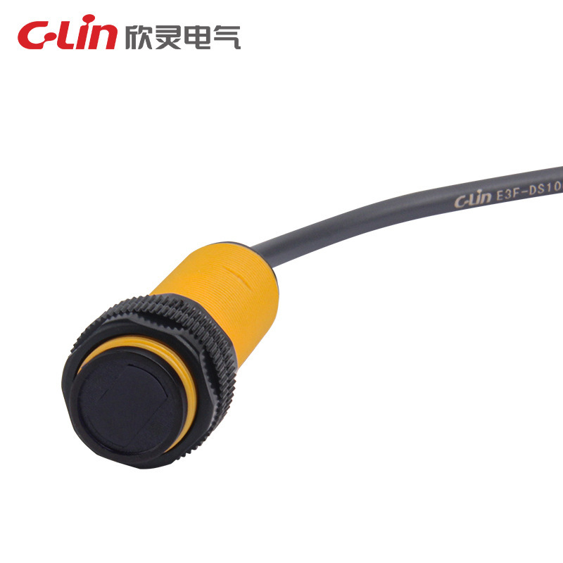 欣灵漫反射型光电开关生产厂家批发传感器E3F-DS10系列光电开关
