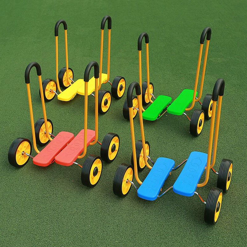 Детское Сенсорное учебное оборудование для детского сада, четырехколесный балансировочный велосипед, педальный велосипед, Спортивные Игрушки для раннего развития на открытом воздухе