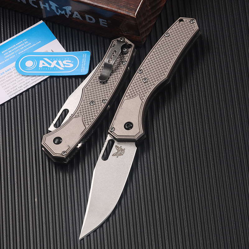 跨境热销蝴蝶15535户外随身折叠刀精品小刀EDC工具刀高硬度折刀