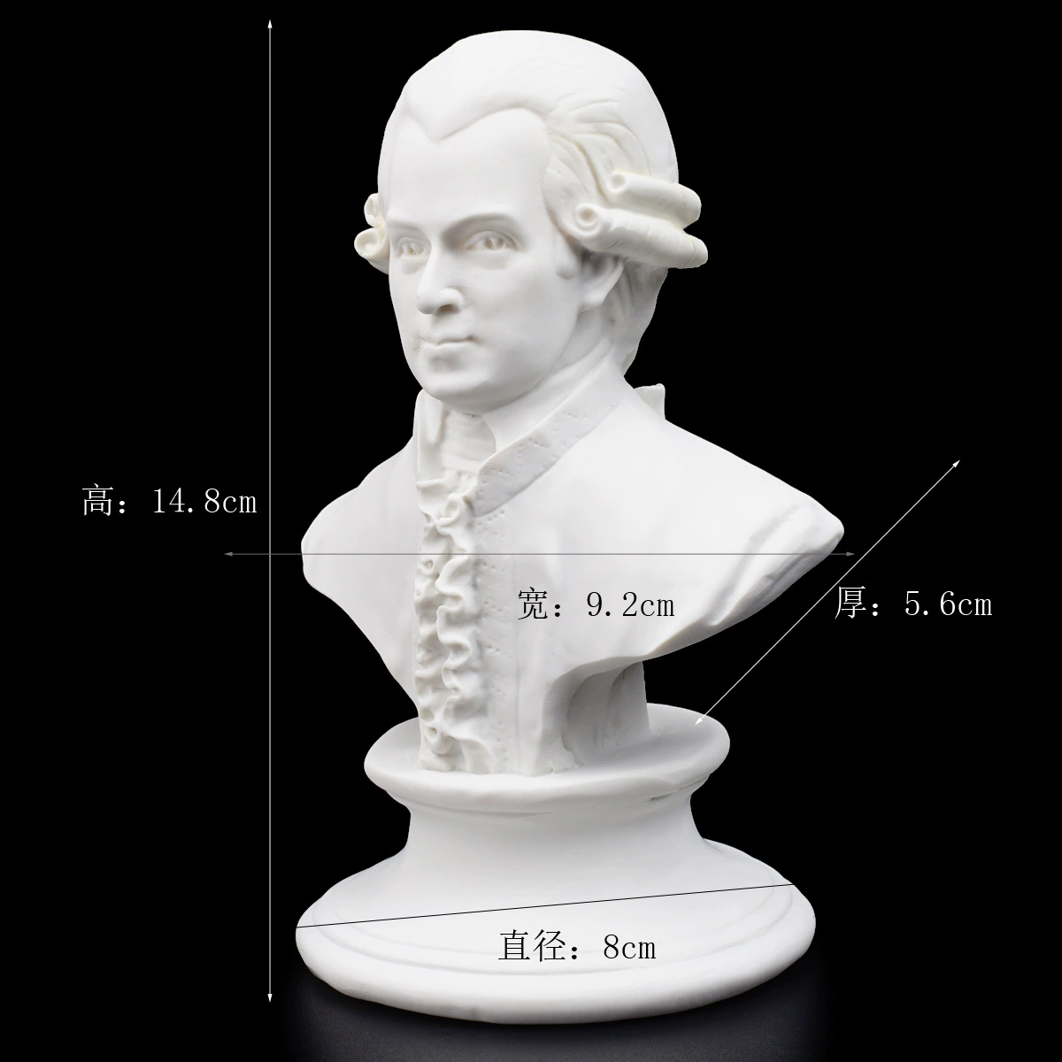Gypsum avatar art sketch teaching aid sketching practice home decoration art carving window decoration