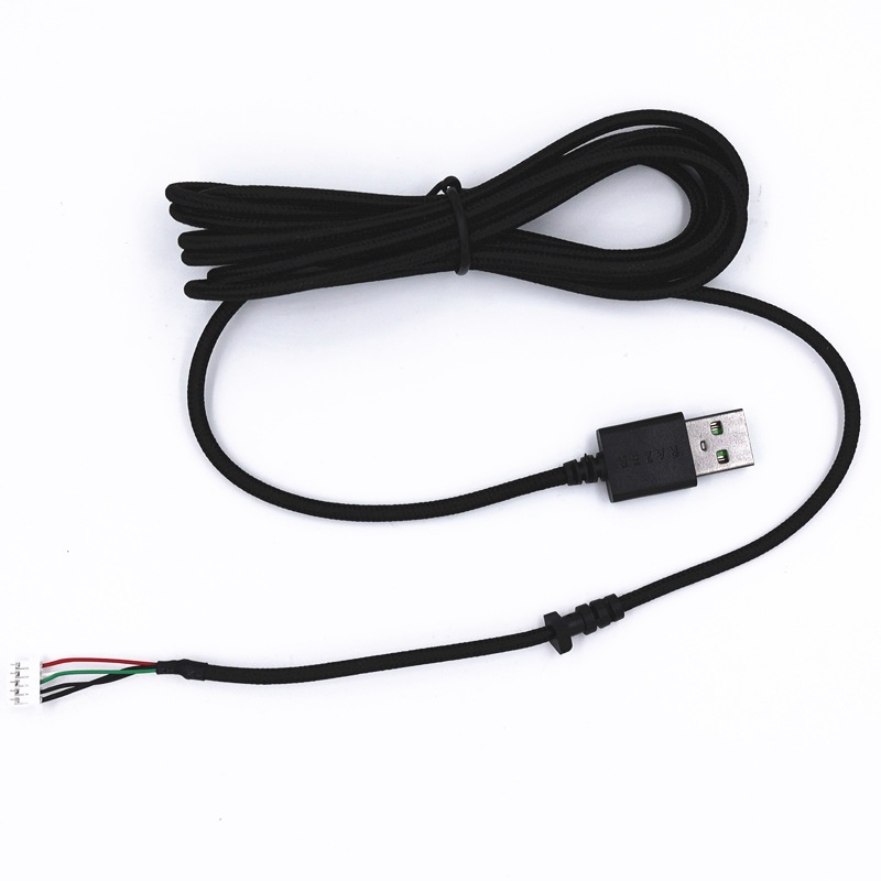 炼狱蝰蛇标准版鼠标线 黑色编织线 适用蝰蛇2000 蝰蛇6400dpi