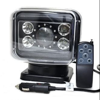 Car-mounted LED spotlight, mini square car searchlight, external spotlight, electric vehicle headlight, inspection light