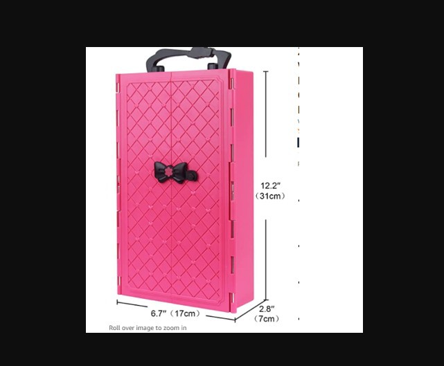 Muñeca de lujo traje grande vestido novia princesa niños jugar casa muñeca portátil caja Ventas Directas la fábrica