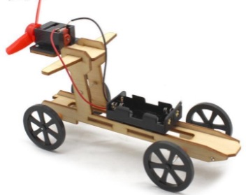 Coche de viento ensamblado No. 003 (versión clásica)