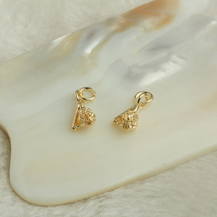 14k����ɫ��Ȧõ�廨���ӊA�� diy�ֹ��Ʒ��� ���ƽ���ے��