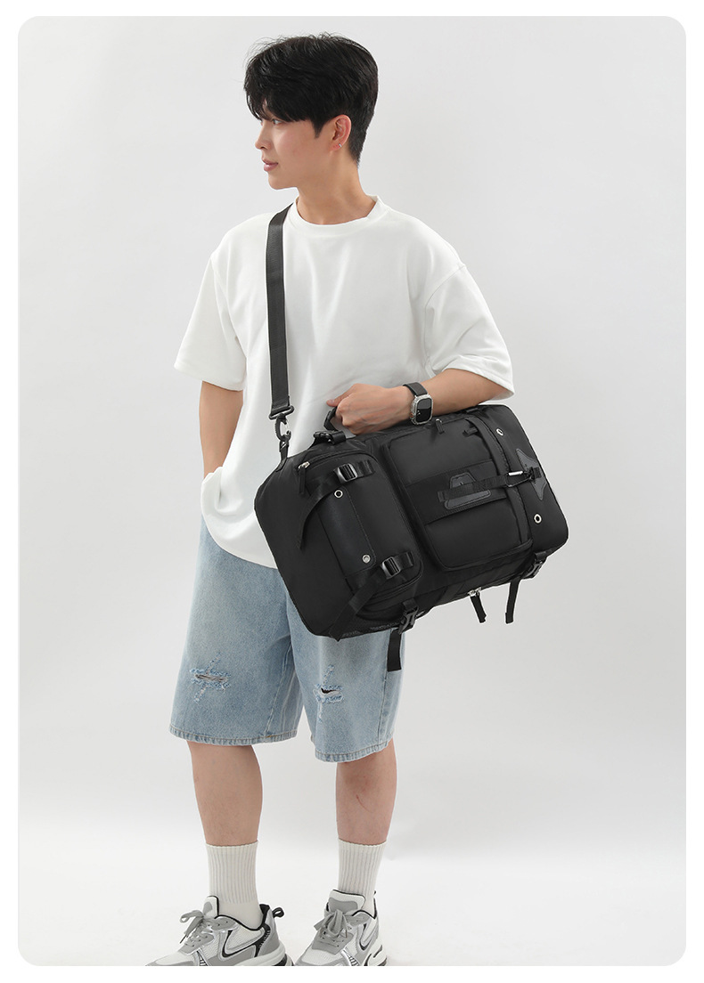 New super large capacity male outdoor expandable travel cabin size backpack travel large luggage bag