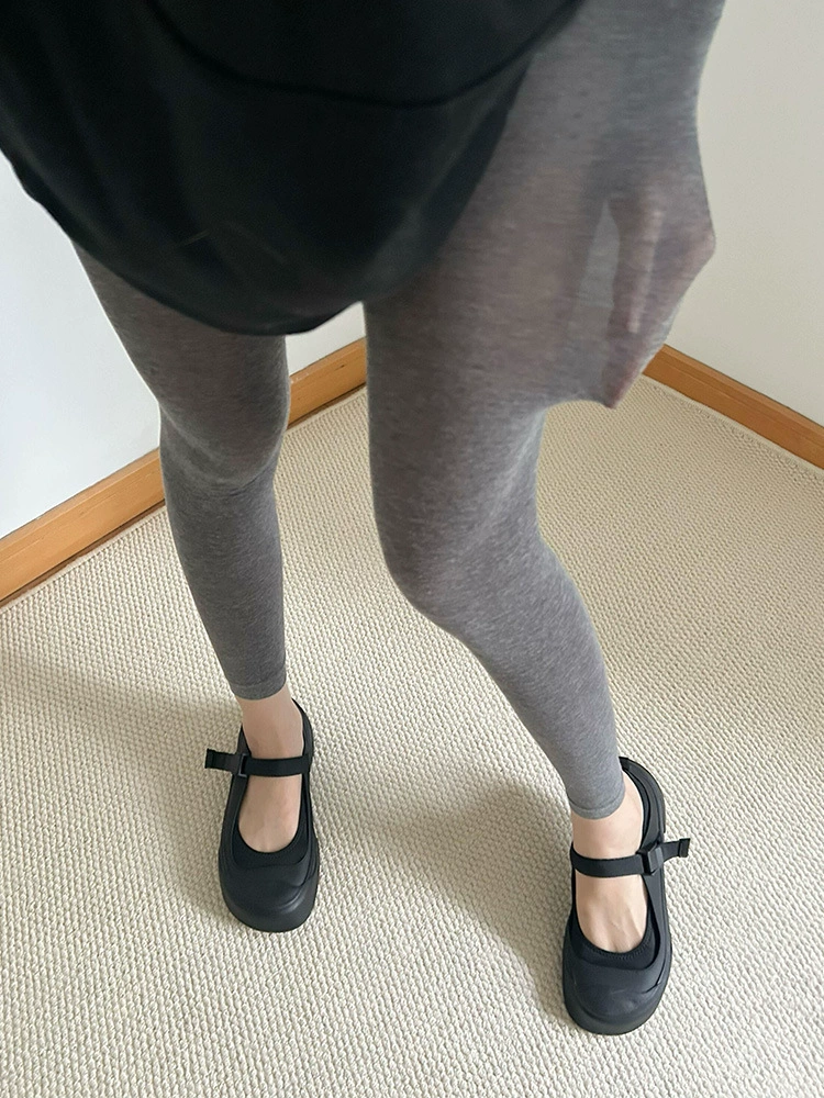Дышащие л leggings (женские) тонкие базовые колготки, легкая прохлада, полный и кроп-топ