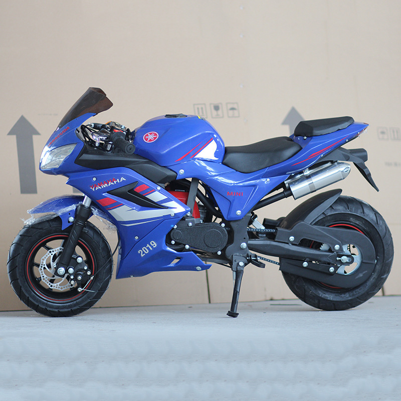 2021 nuevo 49CC de cuatro tiempos mini motocicleta para niños adultos de gasolina pequeña y mediana