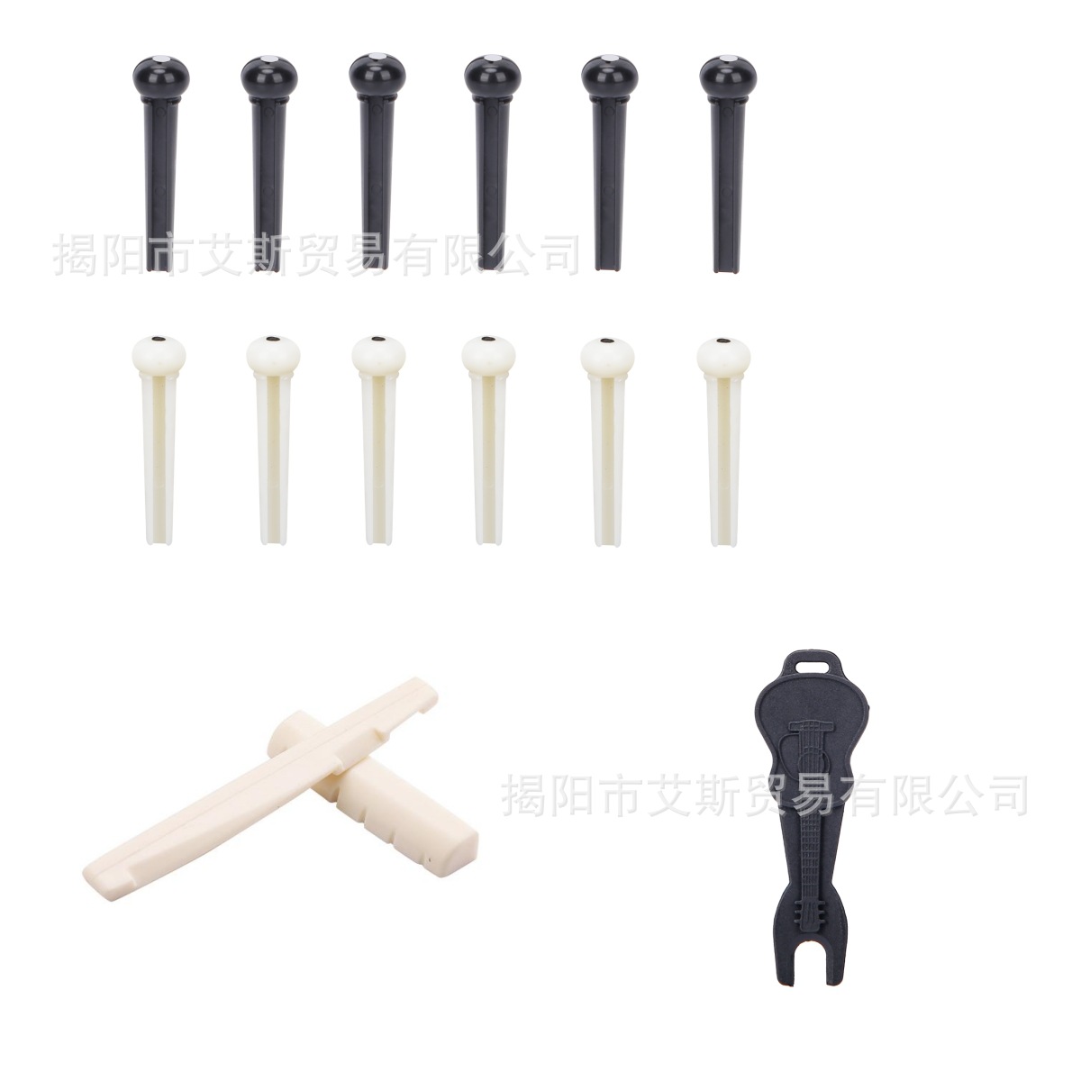 12弦钉+弦枕+ABS起弦器