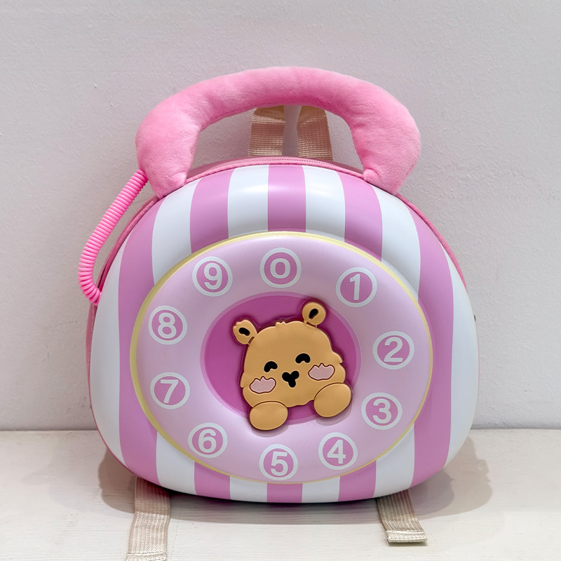 Cartoon Eggshell New respirable preescolar mochila infantil 3 años 5 niños mochila pequeña