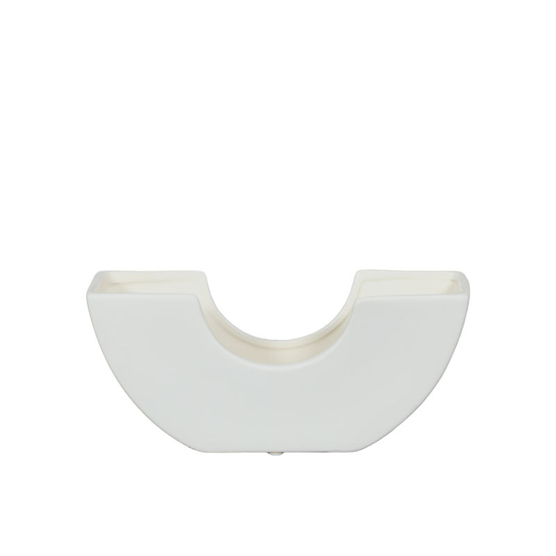 Decoración floral para la sala de estar decorativa japonesa moderna minimalista para el hogar creativa en blanco y negro vasijas de cerámica china