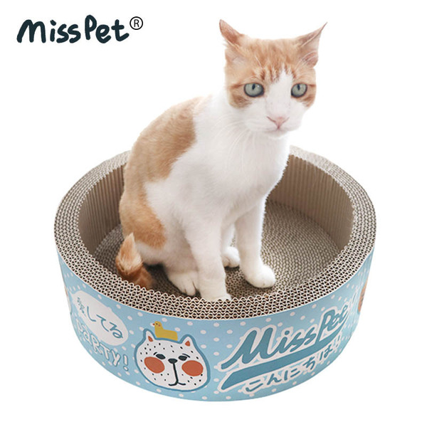 MISSPET cartoon cat grabbing bowl -type cat nest cat toy corrugated…