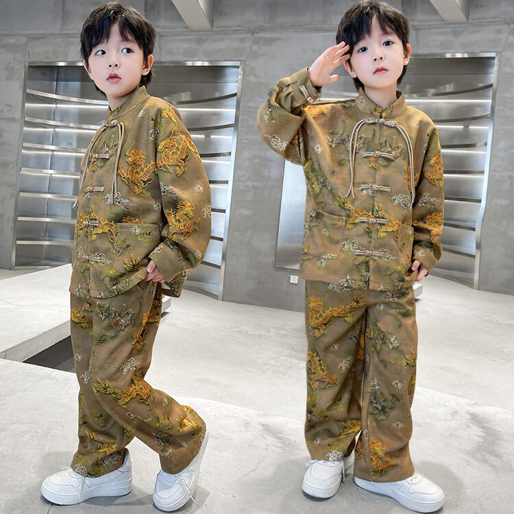 깊은 카키 F28-Dragon 타이거 점프 국가 스타일 세트