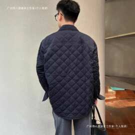 毒家现货正确版本BV家2025新款翻领夹棉棉服外套宽松版型男女同款