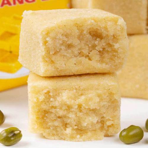 Authentic Vietnamese Kim Long Minh hometown mung bean cake childhood leisure nostalgia traditional snack pastry soft-hearted glutinous osmanthus cake