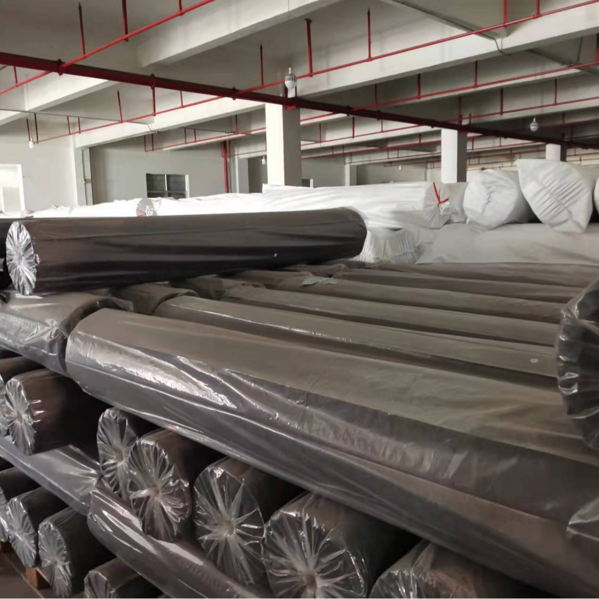 黑色隔音防震无纺布 0.2mm厚度平纹无纺布