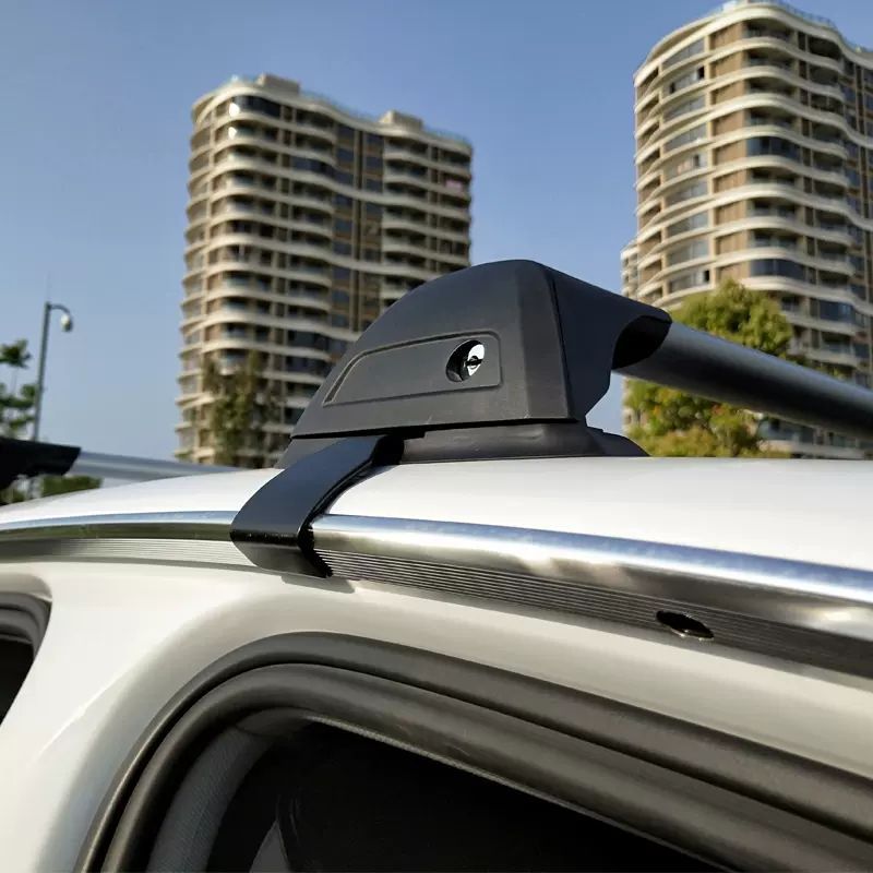 Car Elevated Crossbar Car Roof Rack Crossbar Silent Modification Luggage Rack Box SUV Car Crossbar
