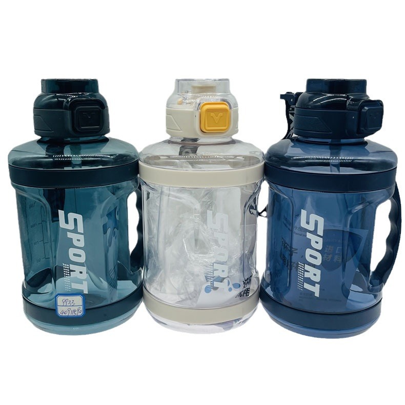 Yili 9933 olla espacial hervidor deportivo de gran capacidad 2200ml sitio de construcción Oficina hogar mango olla de plástico