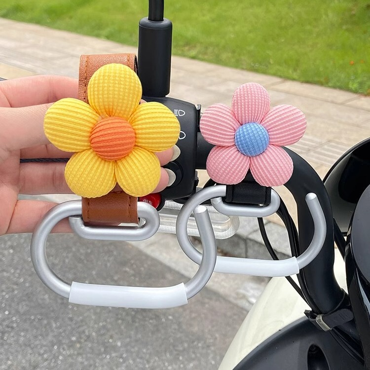 Electric car hook front universal storage artifact battery car strong load-bearing hanging bag hanging hook decorative accessories
