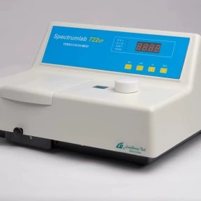 Шанхай Lingguang 722SP цифровой спектральный анализатор с цифровым дисплеем, лабораторный высокоточный спектрофотометр видимого света