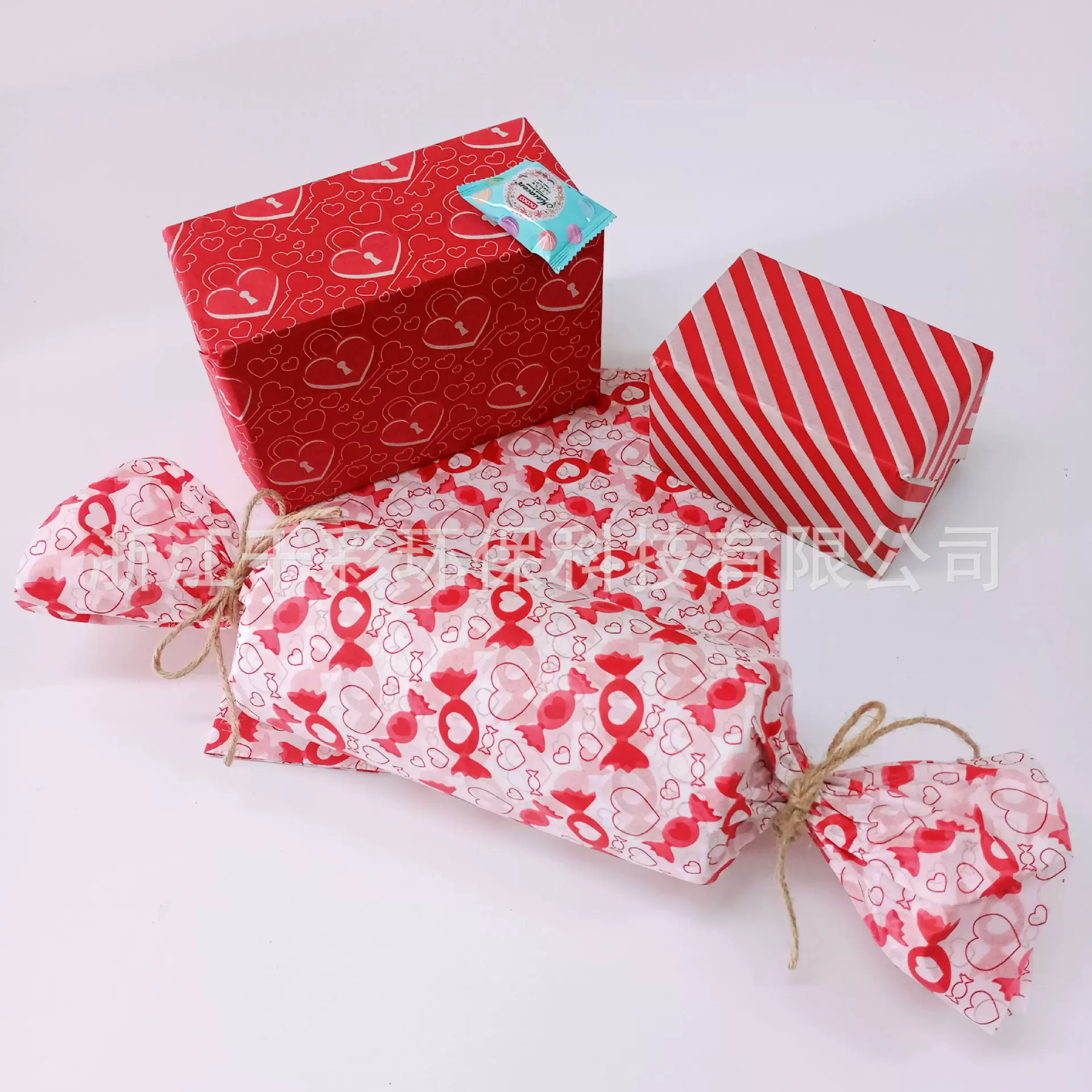 拷贝纸印刷ins风节日饰品雪梨纸包邮混批派对生日礼盒ins包装纸