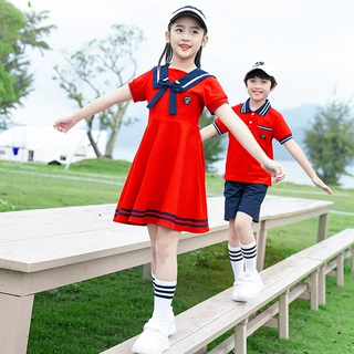 幼儿园毕业服装夏装小学生班服幼儿园园服毕业服儿童大合唱演出服