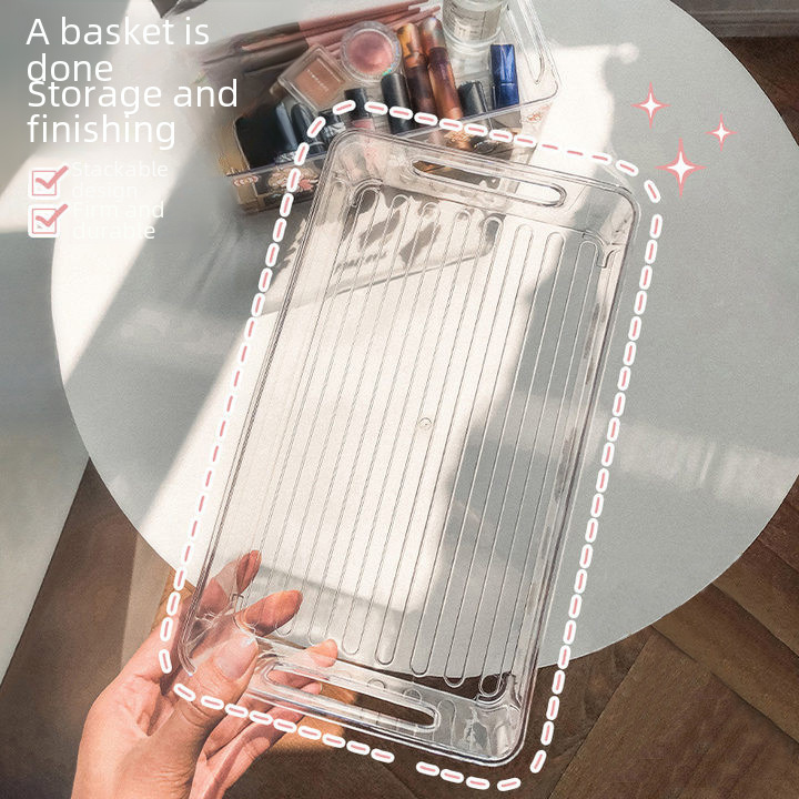 Acrylic cosmetic storage box