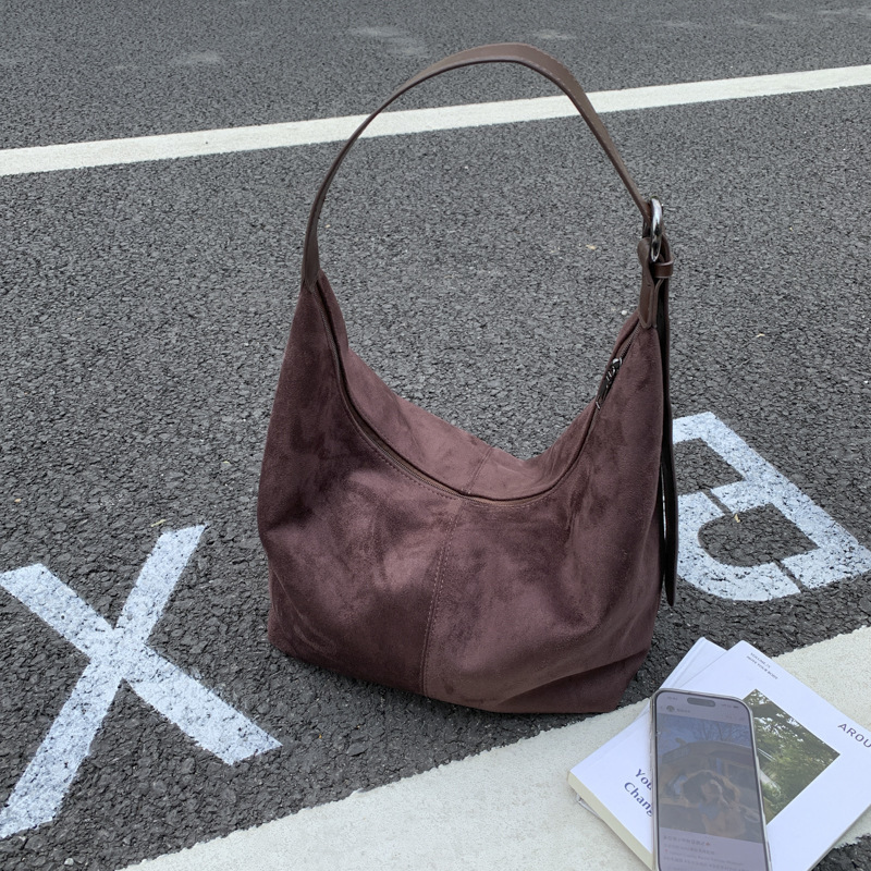通勤上课包百搭复古学生斜挎包2025新款包包女休闲包大容量单肩包|undefined