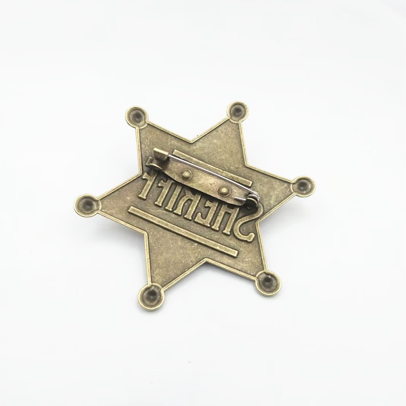 Transfronterizo Venta caliente Gobernador de Honor americano tapa insignia aniversario insignia estrella brillante pin insignia Medalla