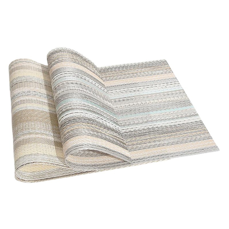 Onda rombo placemat estera de mesa cuadrada PVC tejido estera de aislamiento mesa de cocina aislamiento antifouling estera decorativa