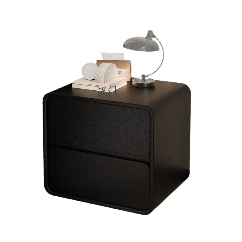 Cabecera de cama de alta sensación sin instalación de madera sólida simple estante de la cama dormitorio moderno simple doble cabecera de cama