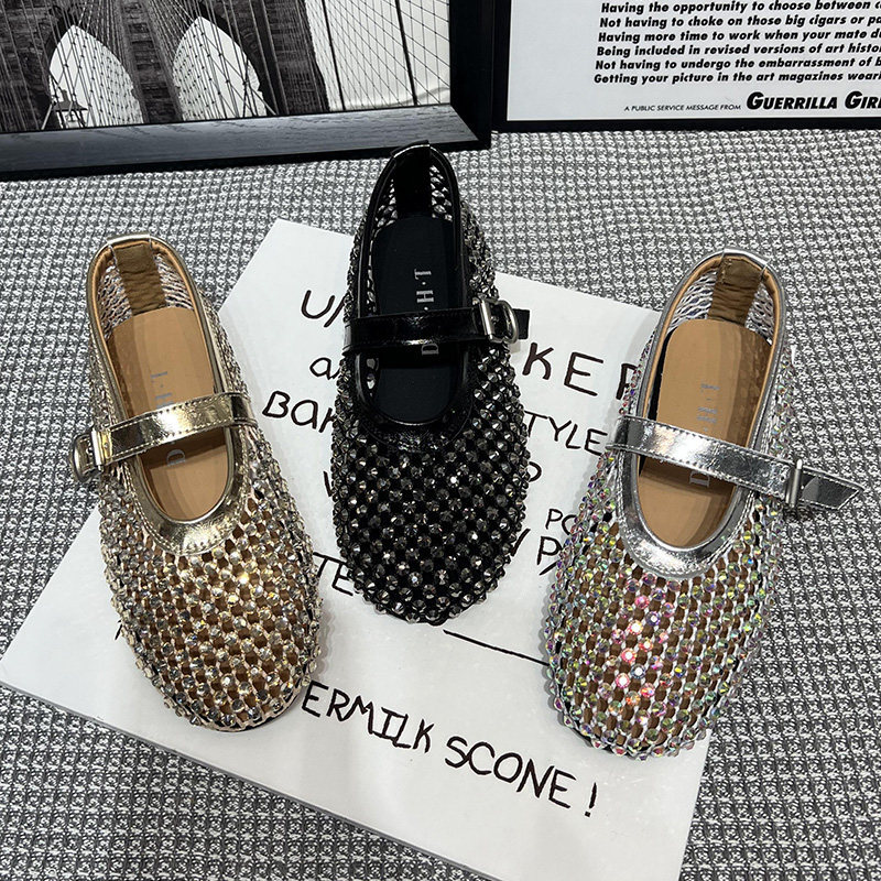Mary Jane Donna Traspiranti In Mesh Con Rialzo Interno Estivo_voghion.com