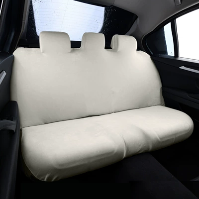Cover, Derong Rear Seat Cushion Cover, Universal seat cover - rear-bench-seat-cover-german-velvet-beige-one-size-fits-all-derong