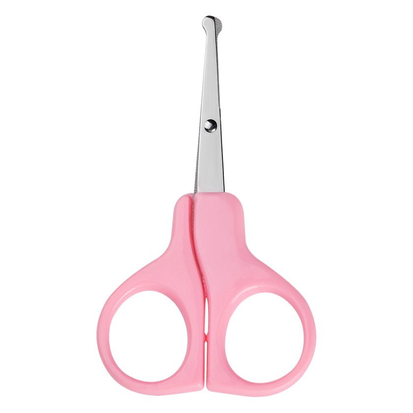 Seguridad del bebé tijeras de uñas de acero inoxidable tijeras de boca larga bebé especial cortaúñas