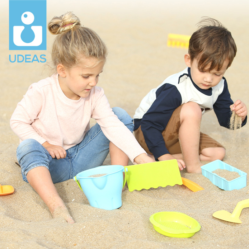 Udeas a bit beach outdoor play sand pile construction game children fun build toy sand tool suit